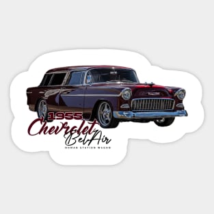 1955 Chevrolet Bel Air Nomad Station Wagon Sticker